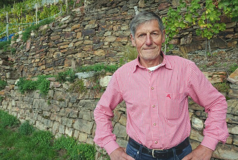 Wolfgang Blum, Welterbepate und Wanderführer. – Bild: HR