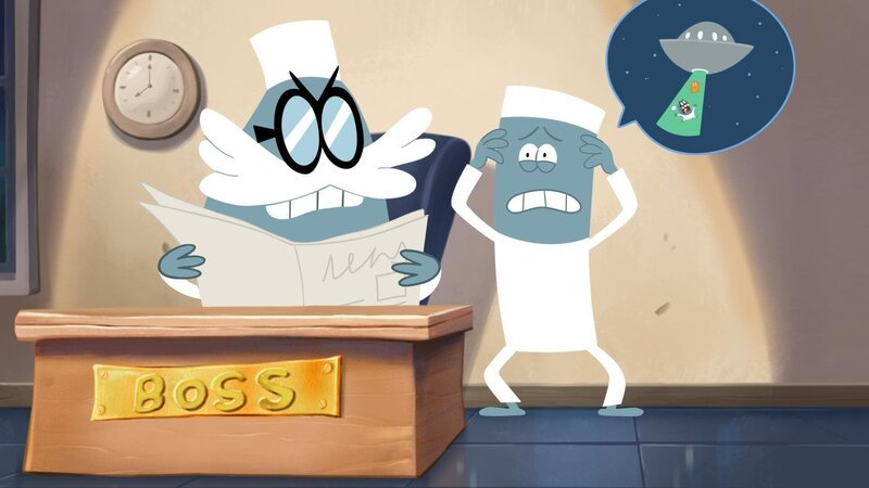 v.li.: The Boss, Skinny Doc – Bild: TM & Cartoon Network