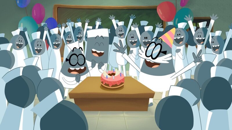 Mitte, v.li.: Specs Doc, Skinny Doc, The Boss – Bild: TM & Cartoon Network