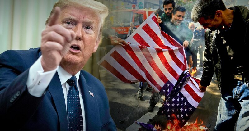 Im Mai 2018 kündigt Donald Trump das Atomabkommen mit Iran einseitig auf. Bis heute steht die Diplomatie damit still. – Bild: ORF/​ZDF/​Tobias Lenz, Autorenkombinat