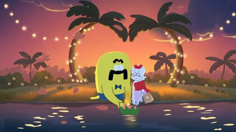 v.li.: Mr. Moustache, Ms. Lipstick – Bild: TM & Cartoon Network