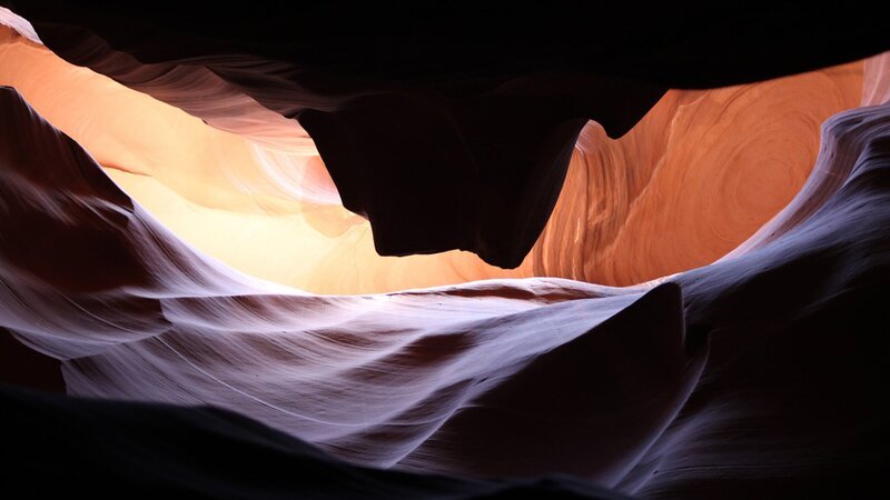 Der Antelope Canyon in Arizona /​ USA – Bild: ZDF und Petra Haffter