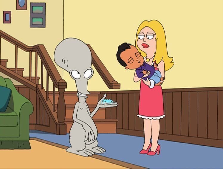 L-R: Roger, Avery Jr., Francine – Bild: 2008 Twentieth Century Fox Film Corporation. All rights reserved. Lizenzbild frei