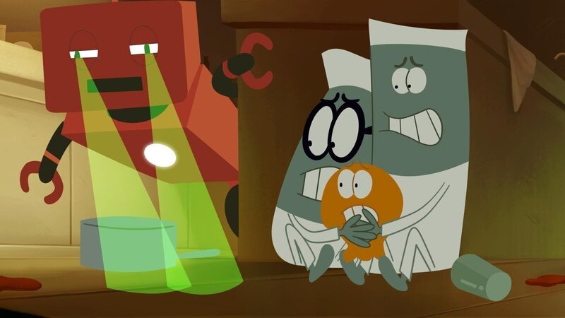 v.li.: Robot, Specs Doc, Lamput, Skinny Doc – Bild: TM & Cartoon Network