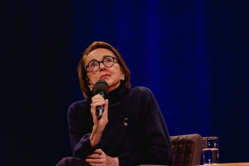 Dr. Eva Umlauf (Holocaustüberlebende). – Bild: Leah Ruprecht /​ BR