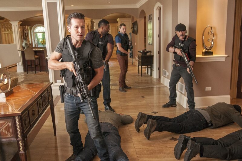 CAST: Jon Seda as Antonio Dawson, Laroyce Hawkins as Kevin Atwater, Patrick John Flueger as Adam Ruzek, Elias Koteas as Alvin Olinsky – Bild: Universal Television LLC. All Rights Reserved. Matt Dinerstein /​ NBC