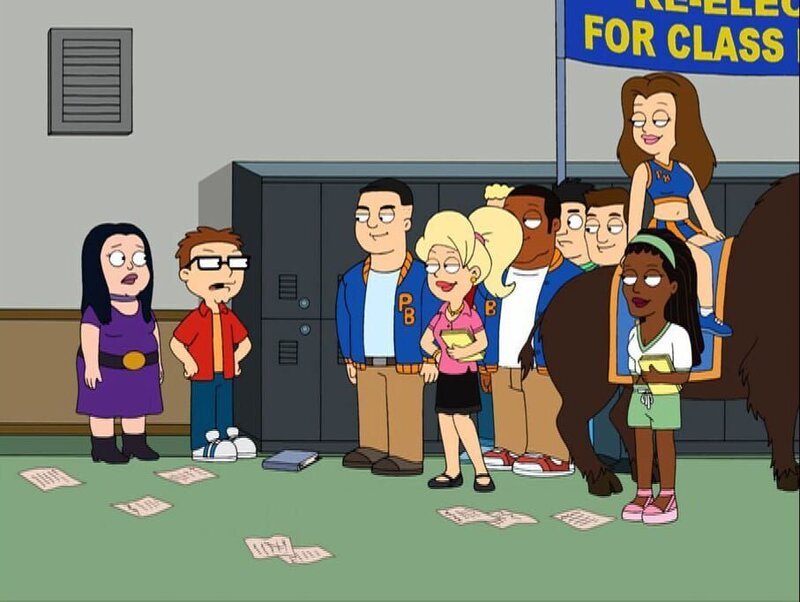 Debby Hyman (l.); Steve Smith (Mitte l.) – Bild: 2008 Twentieth Century Fox Film Corporation. All rights reserved. Lizenzbild frei