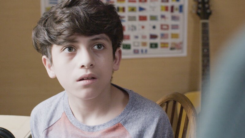 Closeup of young Michael (Adam Courtney) – Bild: Red Marble Media /​ Discovery Communications, LLC