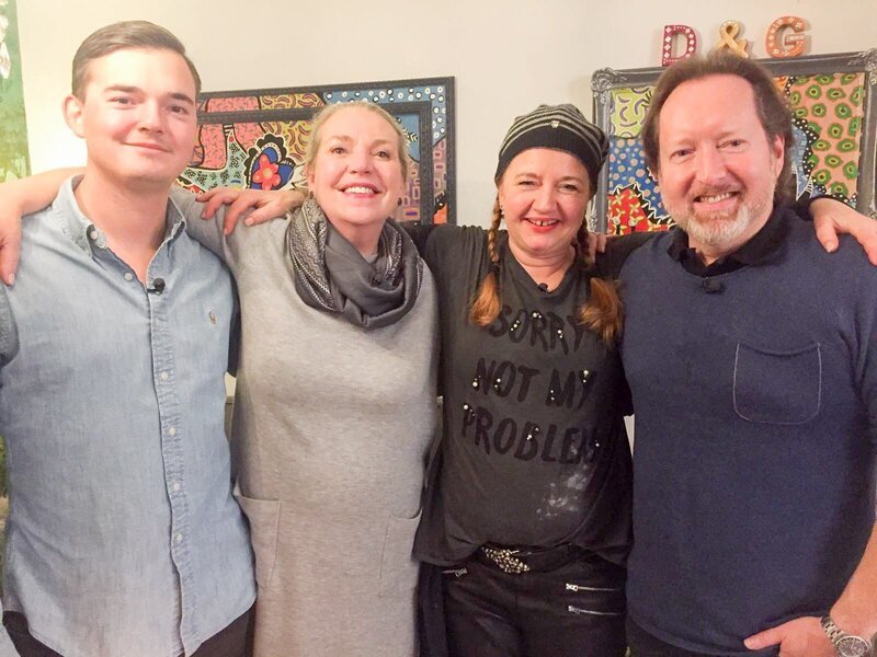 V.l.: Philipp, Ulrike, Kandidatin Betina, Rüdiger – Bild: MG RTL D /​ ITV Studios