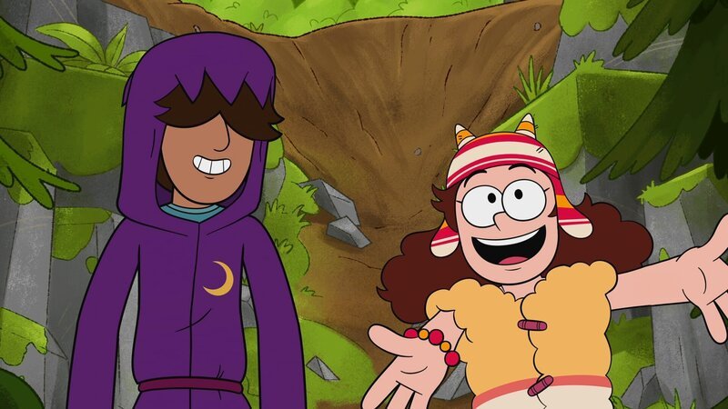 Gigi hilft Kyle sein Ziel zu finden. – Bild: KiKA/​Daily Madness Limited/​Miam! Animation/​Thuristar/​VRT-Ketnet