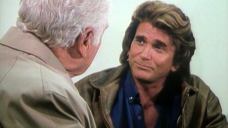 Von links: Senator Fritz McCorkindale (Eddie Albert), Jonathan Smith (Michael Landon) – Bild: Bibel TV