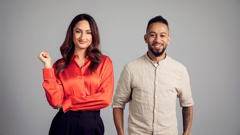 Portraits News Moderatoren RTLZWEI Moderatoren v.li.: Jasamin Mehregani und Jonas Himmel; Portraits News Moderatoren RTLZWEI Moderatoren v.li.: Jasamin Mehregani und Jonas Himmel – Bild: RTLII/​Magdalena Possert