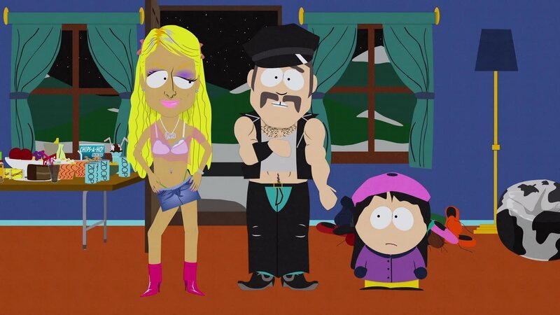 L-R: Paris Hilton, Mr. Slave, Wendy – Bild: ViacomCBS