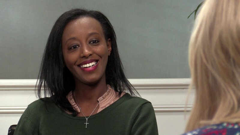 Marie Kresbach zu Gast bei Bibel TV Das Gespraech – Bild: Bibel TV Marie Kresbach zu Gast bei Bibel TV Das Gespraech – Bild: Bibel TV