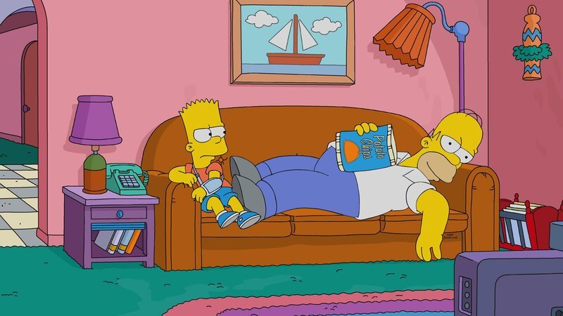 Bart (l.); Homer (r.) – Bild: 20th Television