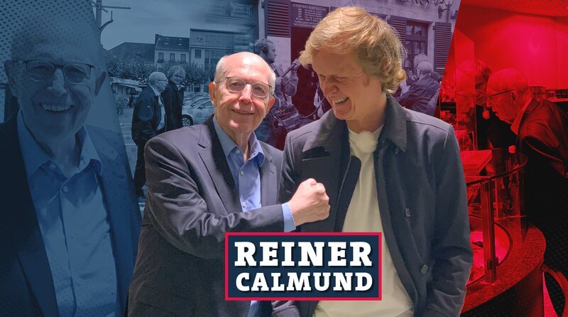 Der Kölner Edelbauer Reiner Calmund gilt als einer der bedeutendsten Sportfunktionäre der Bundesliga-Geschichte. SWR Moderator Pierre M. Krause im Gespräch. – Bild: SWR/​dibido.tv