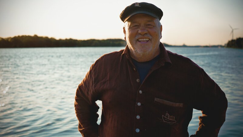 Porträt von Kapitän und Abenteurer Franz Scheriau. – Bild: ServusTV /​ Querschuss Film