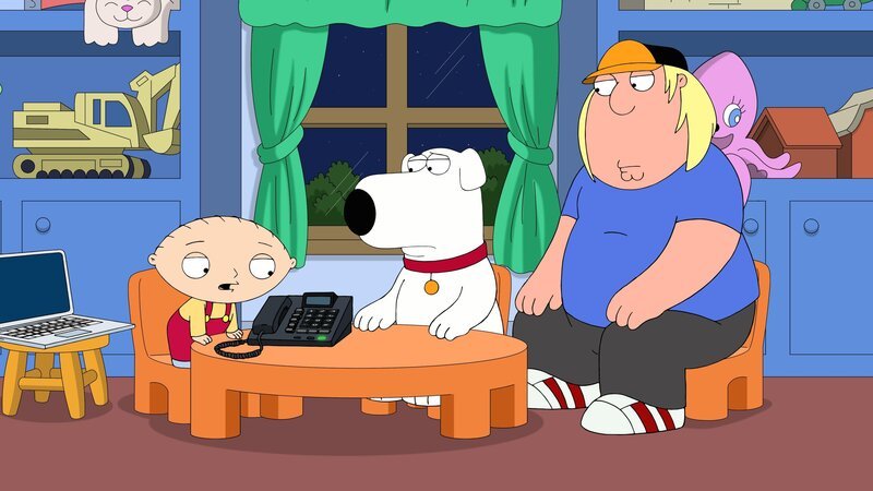(v.l.n.r.) Stewie Griffin; Brian Griffin; Chris Griffin – Bild: © 2020⁠–⁠2021 Twentieth Century Fox Film Corporation. All rights reserved