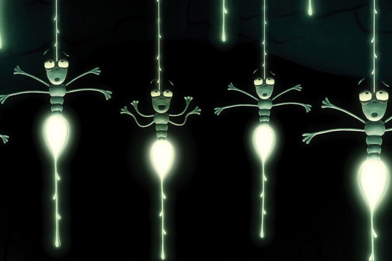 Guetnachtgschichtli — Kiri und Lou, Staffel 2 Folge 1: Singende Glühwürmchen (SRF) – Bild: SRF1