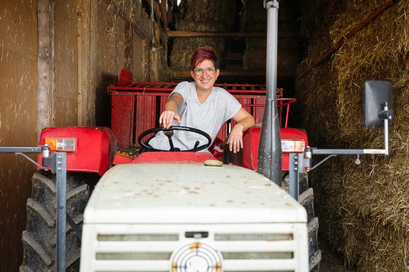 SRF bi de Lüt – Landfrauenküche. Staffel 17. Cornelia Berger. – Bild: SRF/​Ueli Christoffel