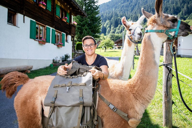 SRF bi de Lüt – Landfrauenküche. Staffel 17. Larissa Jegen. – Bild: SRF/​Ueli Christoffel