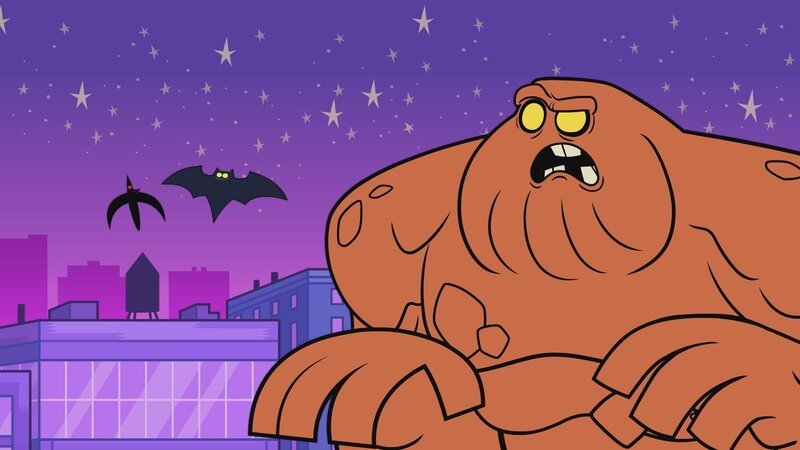 v.li.: Birdarang, Batarang, Clayface – Bild: Warner Bros. Entertainment Inc.