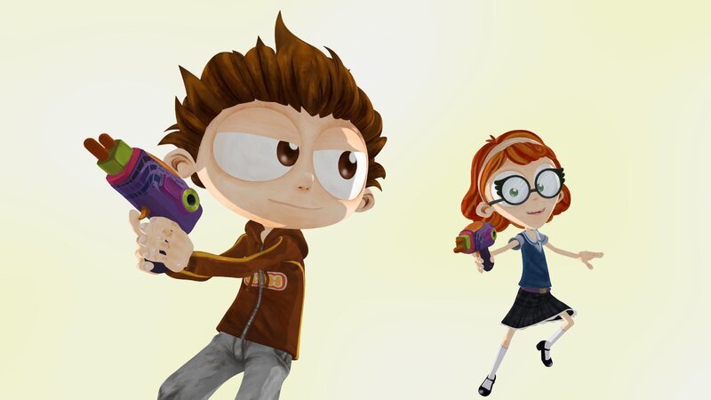 Angelo (l.) scheint sich nun doch prima mit Becky zu verstehen … oder? – Bild: SUPER RTL