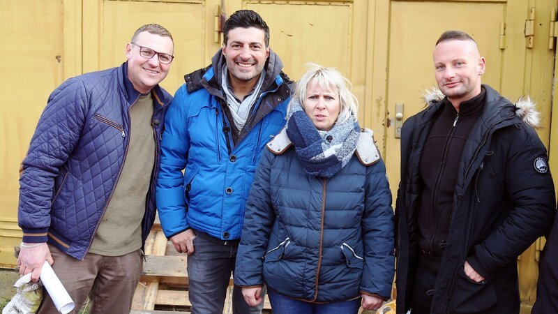 v.l.n.r. Sven, Sükrü Pehlivan, Gusti, Nico – Bild: RTLZWEI