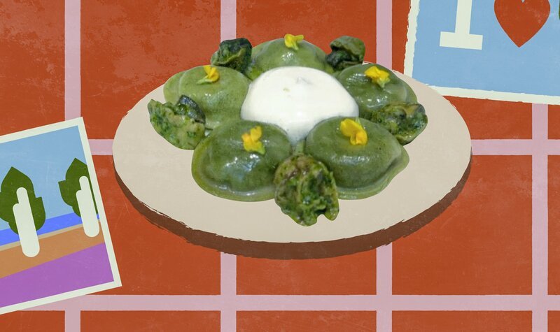 In Nizza werden die spinatähnlichen Blätter des Mangolds gerne in süßen und herzhaften Gerichten verwendet und sind somit ein wichtiger Bestandteil der lokalen Gastronomie. – Bild: ARTE F /​ Elephant Doc