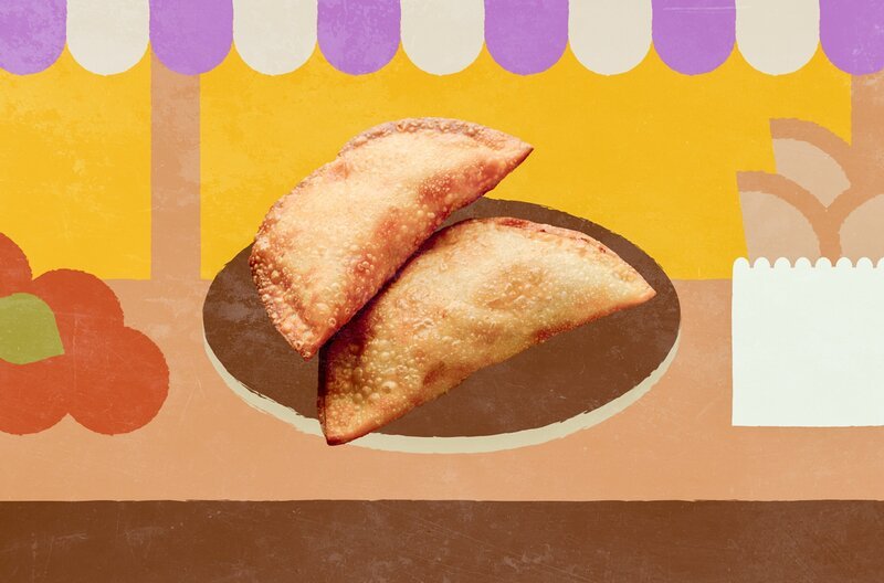 Diese köstlichen Teigtaschen werden auf Märkten und Straßenfesten in Brasilien verkauft und symbolisieren das Zusammentreffen der japanischen und brasilianischen Küche. – Bild: Elephant Doc