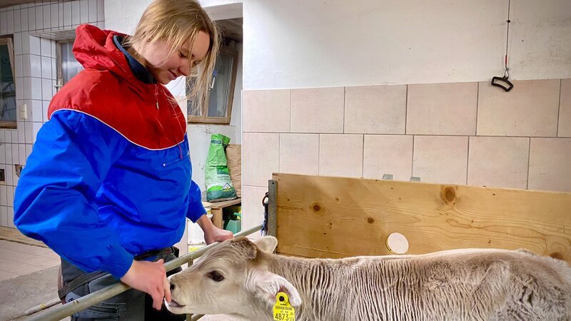 Jungbäuerin Barbara Schneider Waldhof. – Bild: ORF/Papke Film Jungbäuerin Barbara Schneider Waldhof. – Bild: ORF/Papke Film