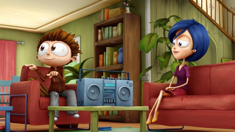 Beim Frühstück ahnt Angelo nocht nicht, dass dieser Tag ein besonders unerträglicher werden wird. Seine Mom steht nämlich auf besonders experimentielle Musik. – Bild: Cake Entertainment