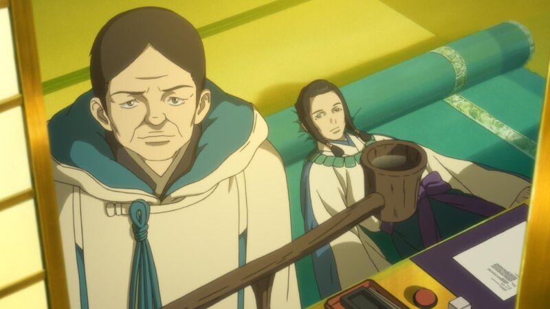 Chagums älterer Bruder, Sagum (re.), stirbt an den Folgen seines Kummers und der schweren kaiserlichen Bürde. – Bild: LEONINE Studios