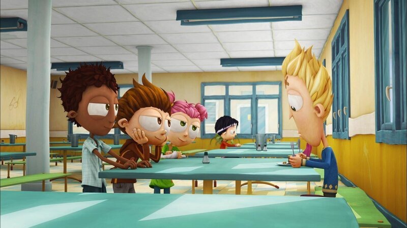 L-R: Sherwood, Angela, Lola and Butterfinger – Bild: PLURIMEDIA (TAT productions – Groupe Master Image)