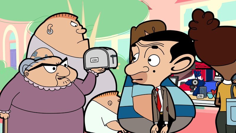 Vorne: Mrs. Julia Wicket, Mr. Bean – Bild: Banijay Rights Limited