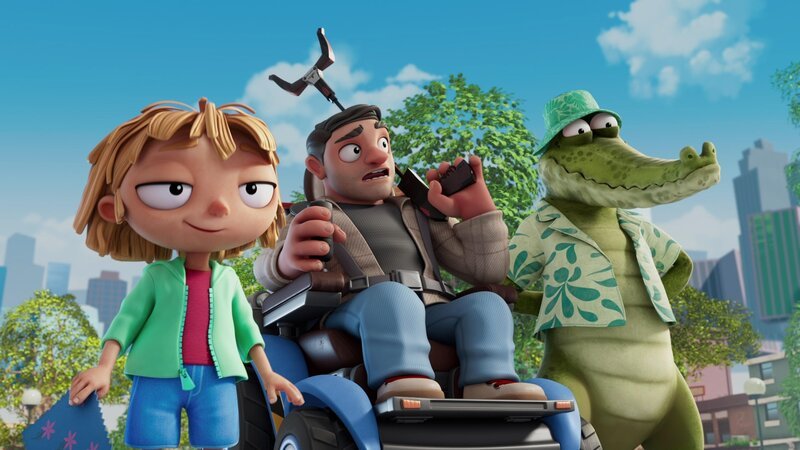 Daisy (l.), Mr. Crocodile (r.) – Bild: Paramount Daisy (l.), Mr. Crocodile (r.) – Bild: Paramount