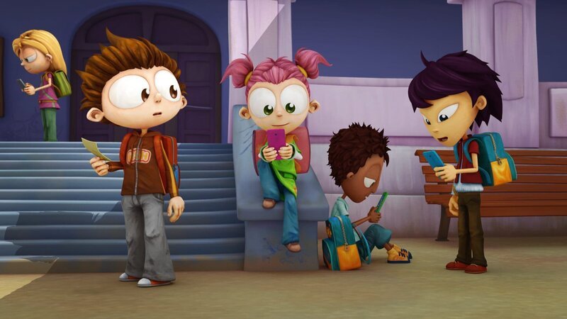 L-R: Angelo, Lola, Sherwood, Ethan – Bild: CANE