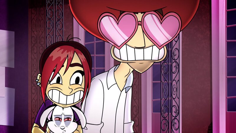 v.li.: Mina Monroe, Bunnicula, Arthur Monroe – Bild: Warner Bros.