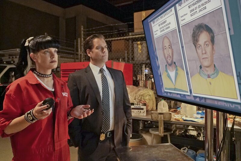 Versuchen alles, um die zwei entflohenen Häftlinge zu finden: Abby (Pauley Perrette, l.) und Tony (Michael Weatherly, r.) … – Bild: CBS Broadcasting, Inc. /​ Bill Inoshita