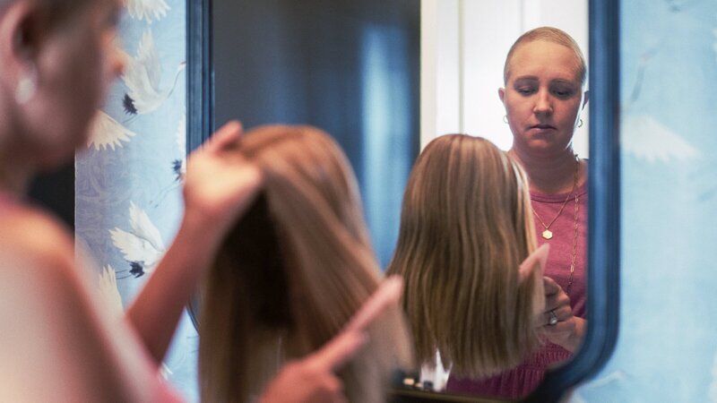 Kathrine, Protagonistin im Film. – Bild: ZDF und SRF/​NZZ Format