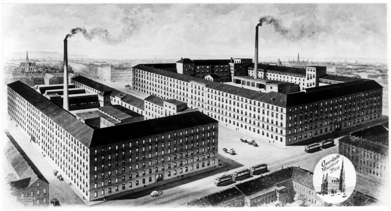 Manner Fabrik. – Bild: ORF III