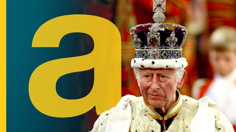 König Charles der III bei der Parlamentseröffnung. – Bild: ZDF und Hannah McKay/​PA Wire/​EMPICS /​ [M]