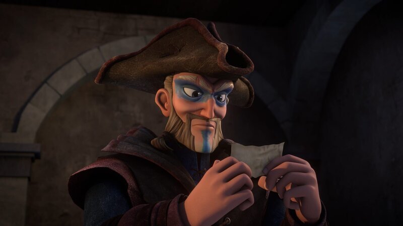 Azzuro, der blaue Pirat versucht aus dem Gefängnis zu entkommen. – Bild: HR/​Grupo Alcuni