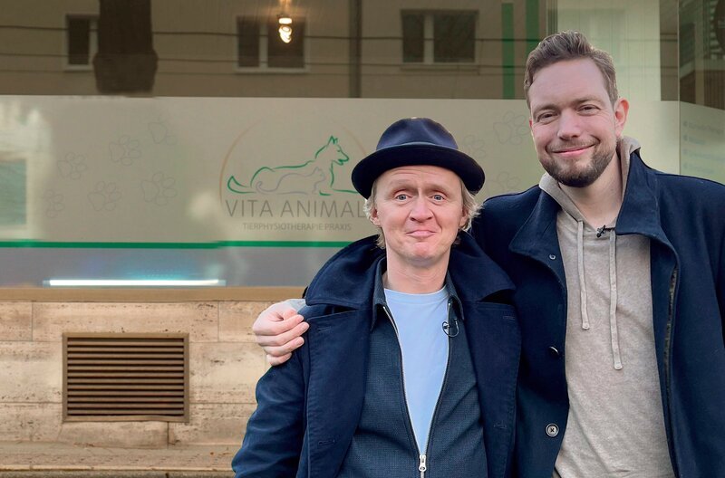 Pierre M. Krause (l.) und Bastian Bielendorfer – Bild: SWR