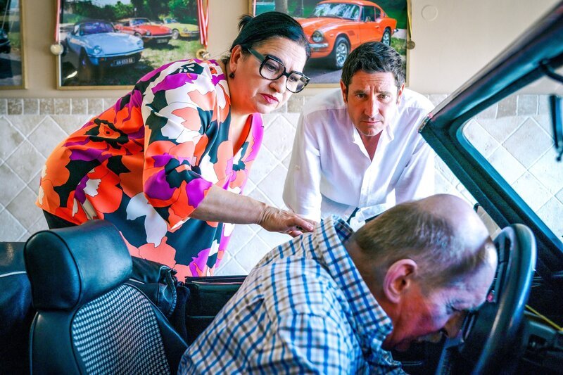 (v.li.): Dr. Franziska Beck (Maria Happel), Werner Novotny (Franz Bohac), Klaus Lechner (Andreas Kiendl) – Bild: ORF/​Satel Film/​Petro Domenigg