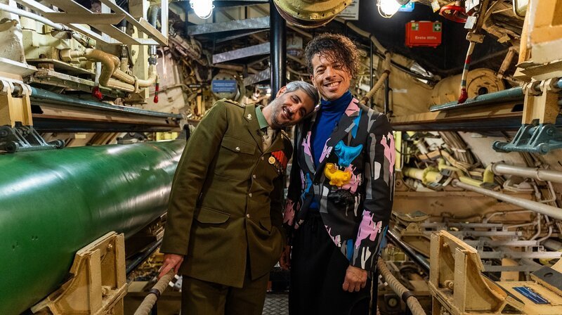 Michel Abdollahi (l.) und Jorge González (r.). – Bild: NDR/​Marc Huth