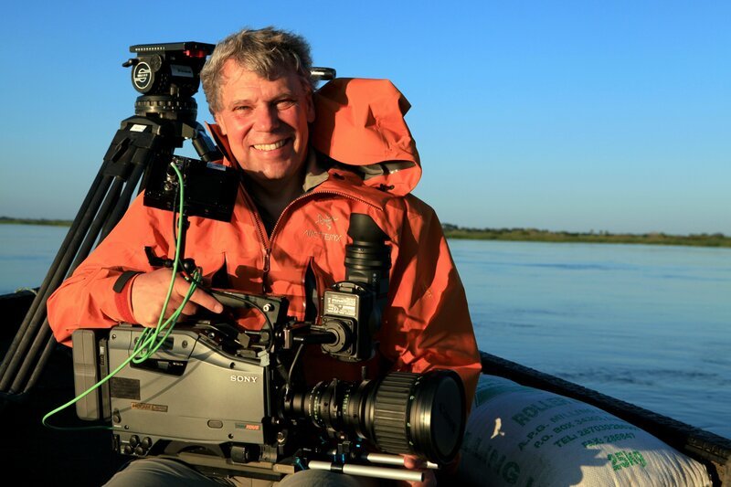 Regisseur und Kameramann Michael Schlamberger. – Bild: ORF/​Science V