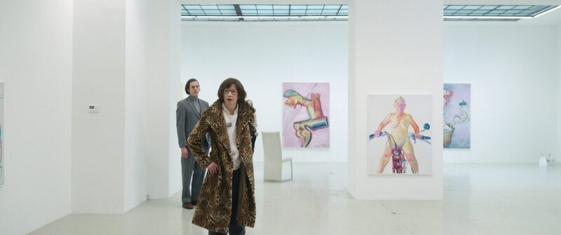  Saladin Dellers  (Hans Ulrich Obrist), Birgit Minichmayr (Maria Lassnig). – Bild: ORF/​coop99 filmproduktion