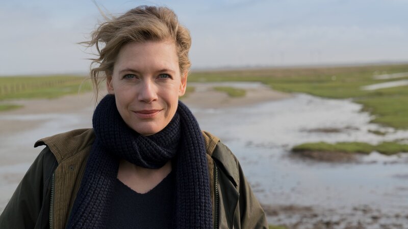 Anne (Ina Weisse) will mehr über das Wiederauftauchen ihres Mannes herausfinden – wird sie die Wahrheit aufdecken? – Bild: ZDF und Georges Pauly