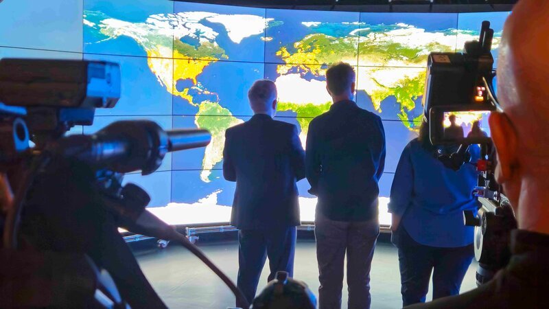 Das „Pandemic Science Institute“ in Oxford sammelt Daten, um Regierungen auf mögliche zukünftige Pandemien vorzubereiten. – Bild: ZDF und STV STUDIOS